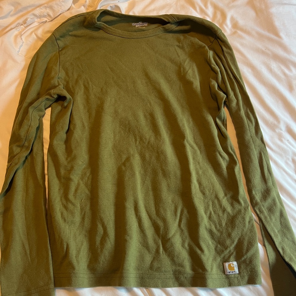 Carhartt Olive Long Sleeve Tee